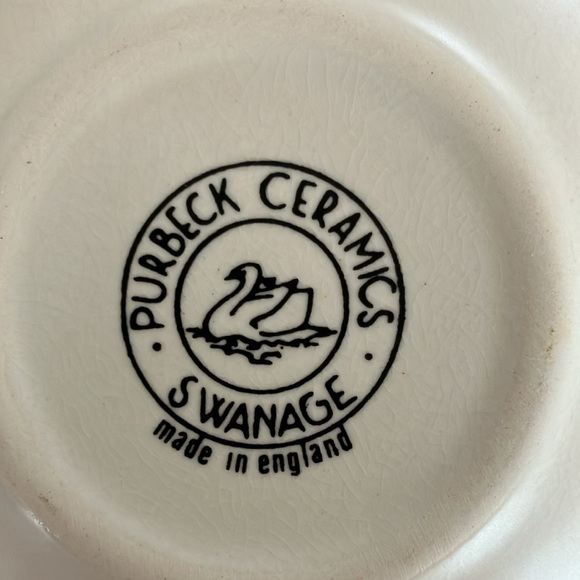 Vintage Purbeck Ceramics Swanage Bird of Paradise Trinket Dish - Picture 3 of 4